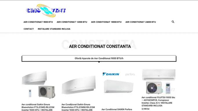 ▷ Aer conditionat Constanta | Montaj Premium - Vezi Oferta CRIS VENT