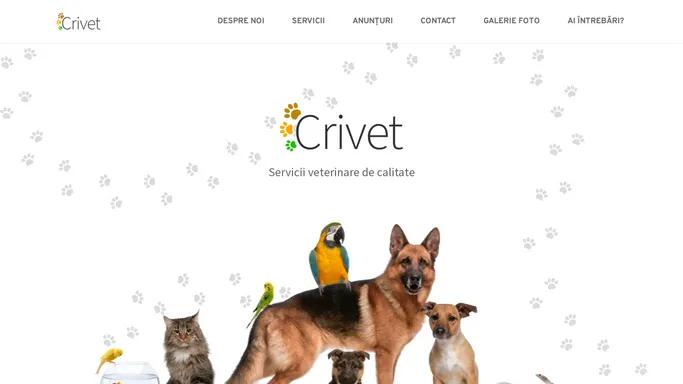 Cabinetele Veterinare Crivet