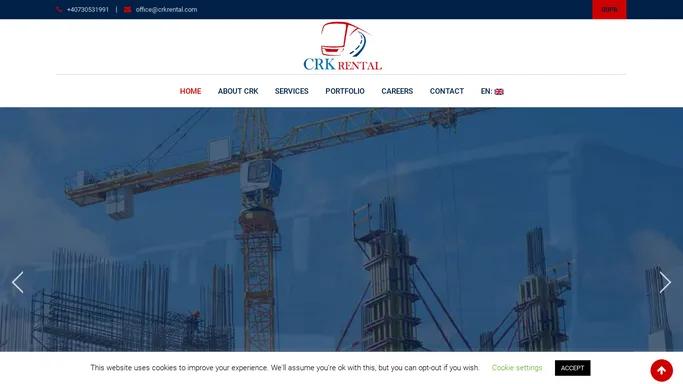 CRK Rental | Transportation, Construction, Supply Chain