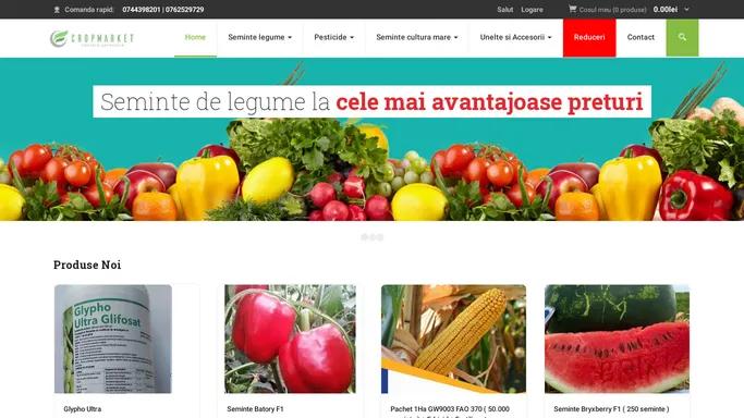 Magazin agricol fitosanitar si fitofarmacie online - Crop Market
