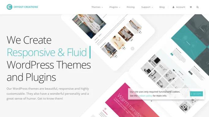 Free and Premium WordPress Themes • Cryout Creations