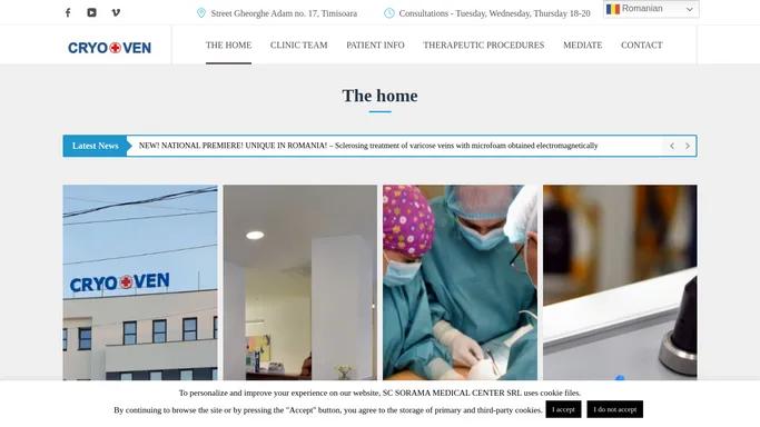 Cryoven – CRYOVEN Clinic – Modern treatment of varicose veins