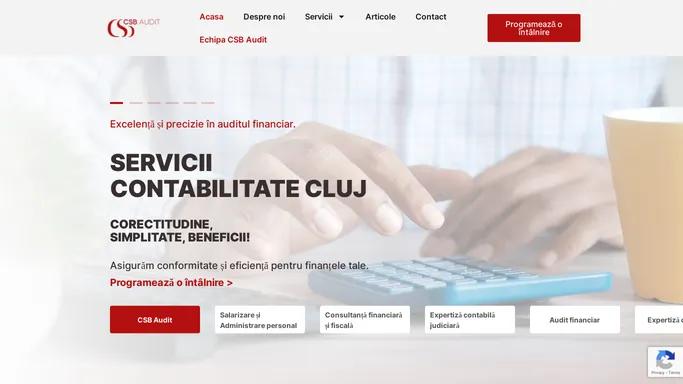 Servicii contabilitate Cluj - CSB Audit