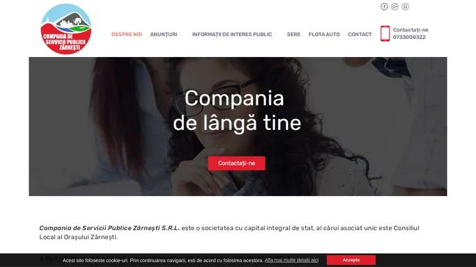 Compania de Servicii Publice Zarnesti