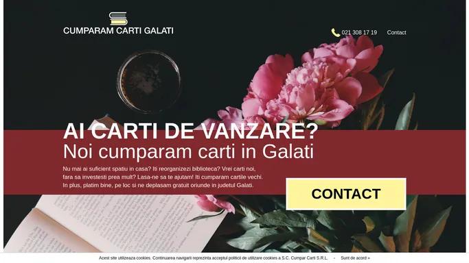 Achizitii carti Galati