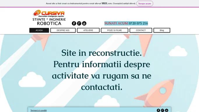 Cursuri pentru copii de inginerie, stiinta, tehnologie si robotica