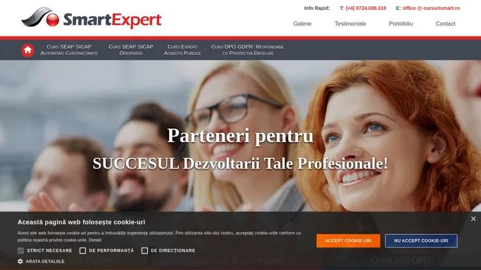 Curs SEAP - Curs Expert Achizitii Publice - Curs Manager Proiect - Curs Formator | SMART Expert