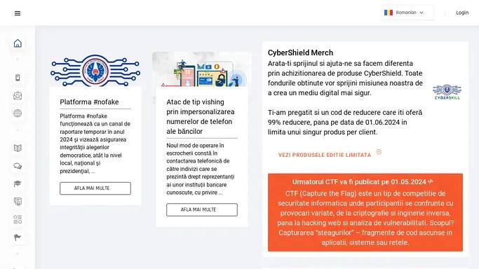 CyberSkill | CyberSkill - Educatie in Securitate Cibernetica