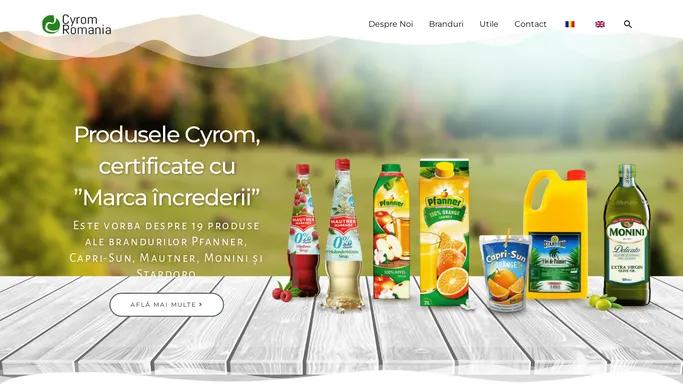 Home – Cyrom Romania