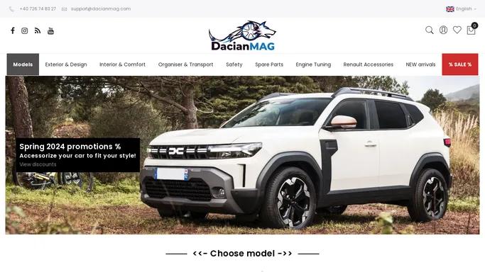 DacianMAG - Original Dacia and Renault Accessories