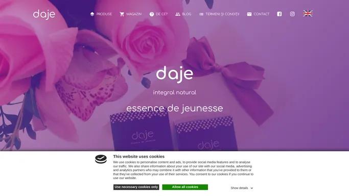 daje - essence de jeunesse