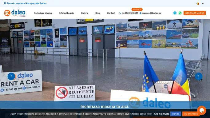 Daleo Rent A Car | Inchirieri Auto Aeroport Bacau Romania