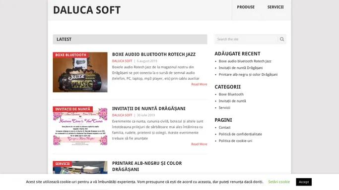 DALUCA SOFT – Print Shop si Magazin IT Dragasani