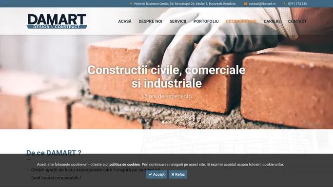 Amenajari Spatii Comerciale - Damart Design Construct