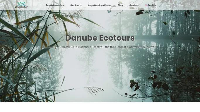 danube ecotours – Peer-to-peer boat rental site for Danube Delta.