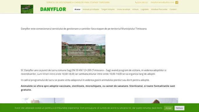 Danyflor - Gestionarea cainilor fara stapan Timisoara