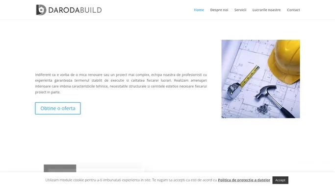 Daroda Build | Tot ce vrei sa construiesti, cu Daroda...reusesti