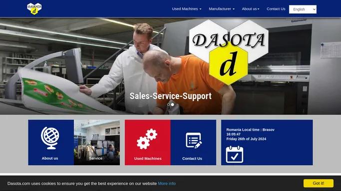 DASOTA | Used Printing Machines for sale