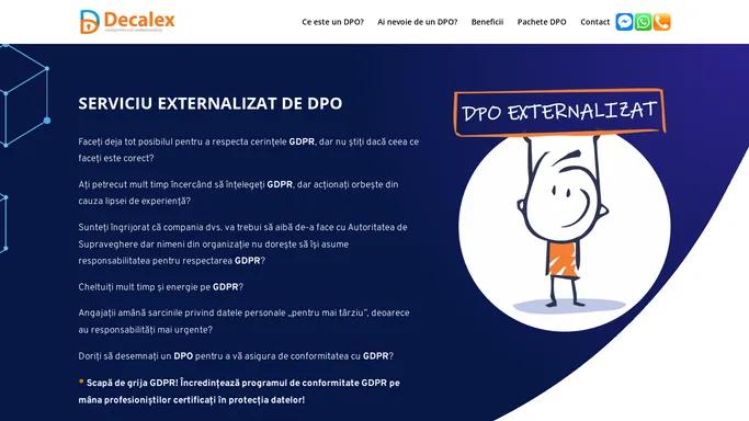 DPO 2021: Servicii externalizate de DPO Responsabil cu protectia datelor