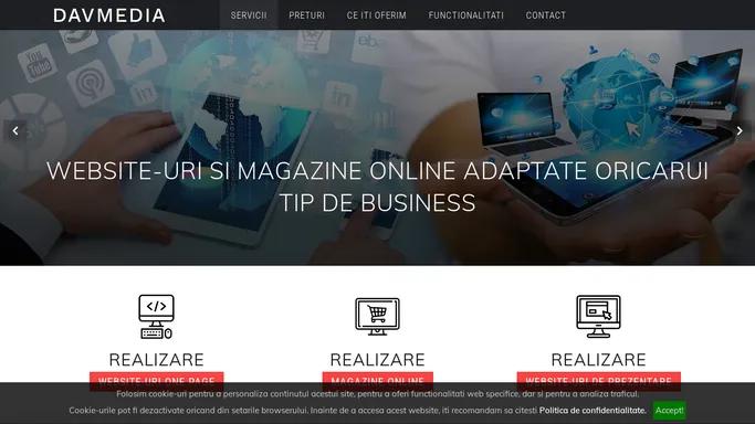 Promovare online, realizare website-uri si magazine online