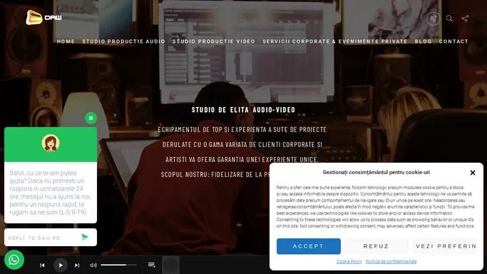 Studio inregistrari, Studio Podcast Bucuresti, Productie Audio - Video | Promovare Online, Agentie Marketing