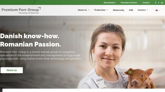 Premium Porc Group - Romanian Passion. Danish know-how.