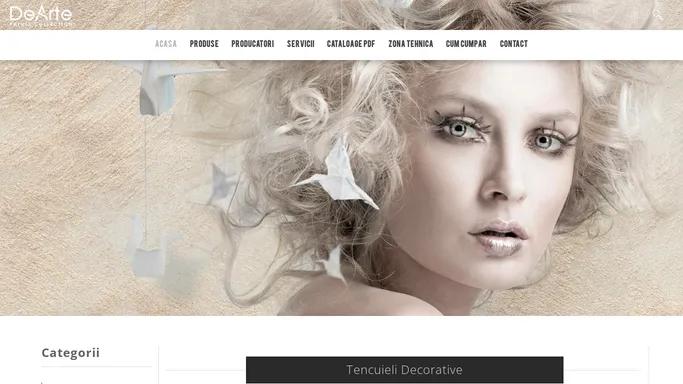 DE ARTE STUCCO VOPSELE DECORATIVE - Stucco Veneziano Vopsele Decorative
