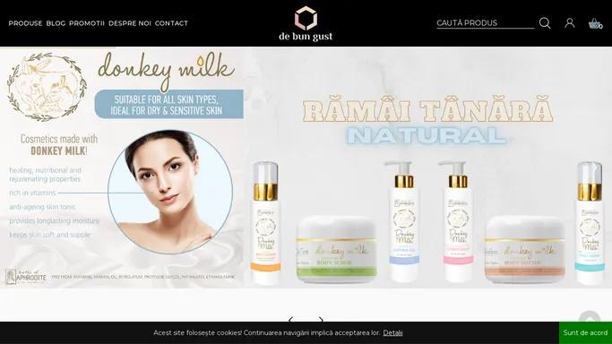 Cosmetice bio cu ingrediente naturale ❤️ deBunGust.ro