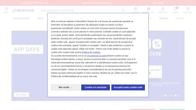 Decathlon | Magazinul tau de echipamente si articole sportive