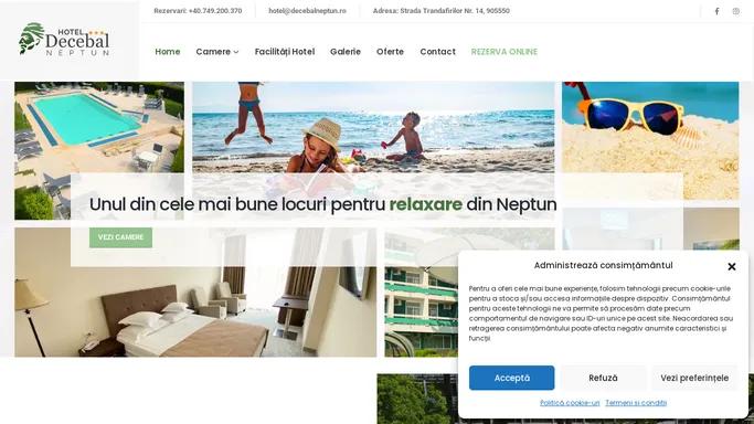 Hotel Decebal Neptun – Hotel si cazare in Neptun, jud. Constanta