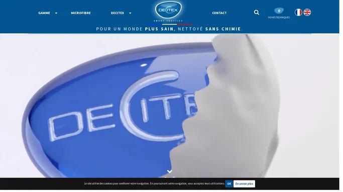 Decitex - Smart Textiles | Pour un monde plus sain, nettoyez sans chimie