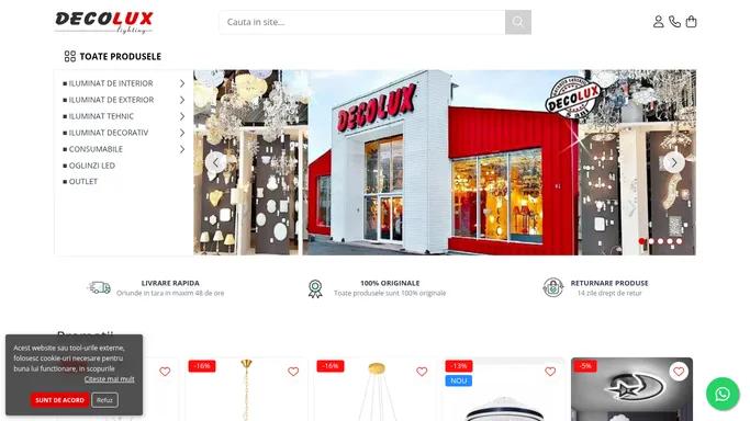 Corpuri de iluminat - Decolux Satu Mare