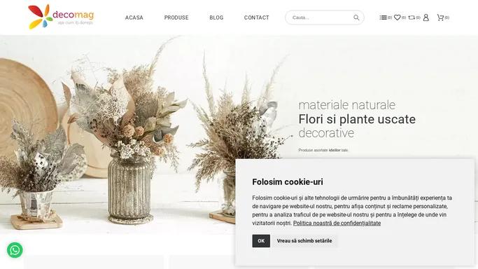 DecoMag | produse pentru floristi, decoratiuni casa si evenimente