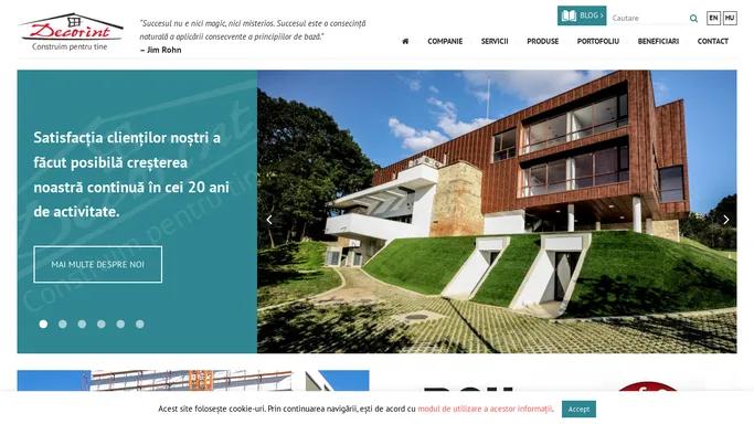 Decorint – Construim pentru tine