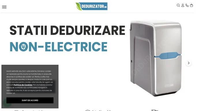 Magazin online filtre apa, statii dedurizare si sterilizatoare UV