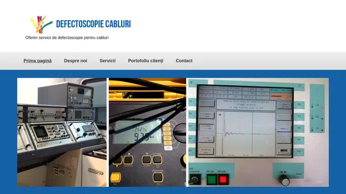 Defectoscopie cabluri | Oferim servicii de defectoscopie pentru cabluri