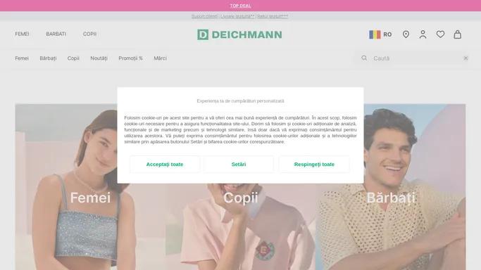 Magazinul online de incaltaminte la preturi excelente | DEICHMANN