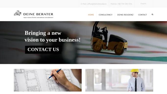 Deine Berater | Bringing a new vision to your business!