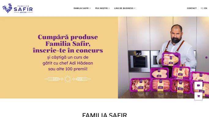 Familia Safir, lant complet de business de la bob la consumator