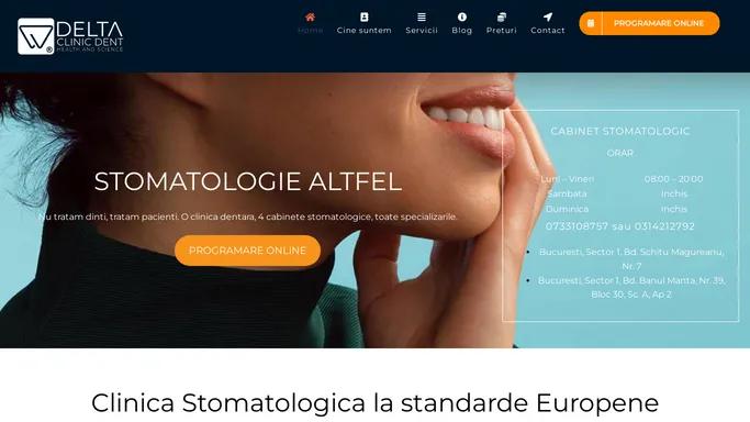 Cabinet stomatologic in Bucuresti | DELTA CLINIC DENT