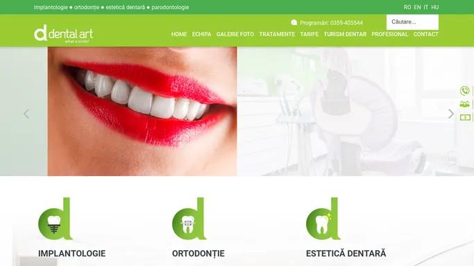 Home - Cabinet stomatologic Oradea Dental-Art