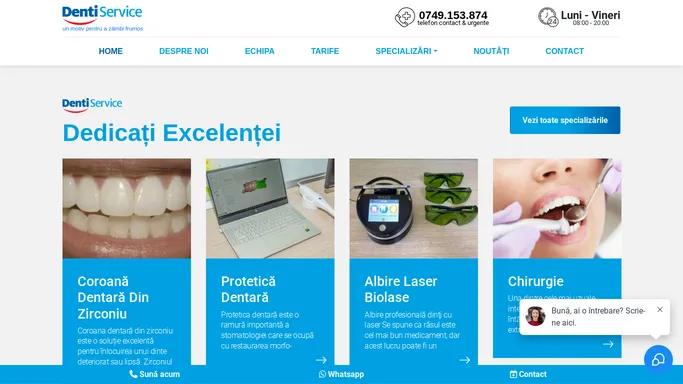 Clinica LASER stomatologica Denti Service Bacau • Waterlase