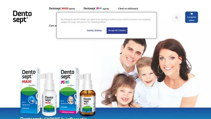 Dentosept EXPERT in inflamatia gingiilor si a mucoasei orale