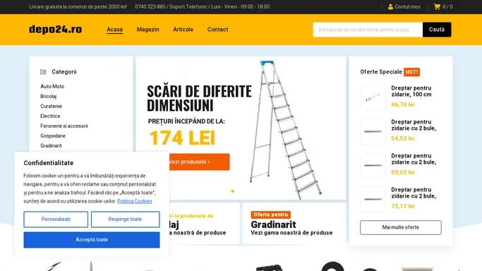 Depozit online cu produse pentru casa si gradina - depo24.ro