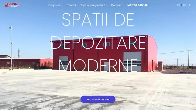 Depozit marfa | Spatii de depozitiare, transport intern si international de marfa