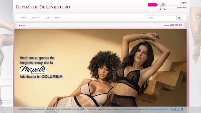 Lenjerie de zi si de noapte, costume de baie, ciorapi si sosete pentru oricine - Depozitul De Lenjerie