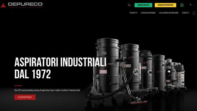 Aspiratori industriali e Impianti Centralizzati - Depureco