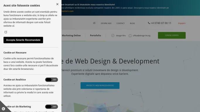 Design19 - agentie de web design & web development