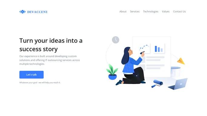 DevAccent - Turn your ideas into a success story