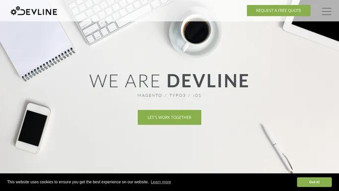 DEVLINE :: A web development agency
